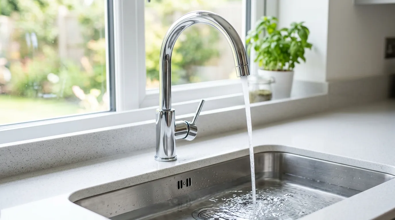 Local Plumbing Master Pros same day plumber fixing a faucet in Jarrettsville, MD